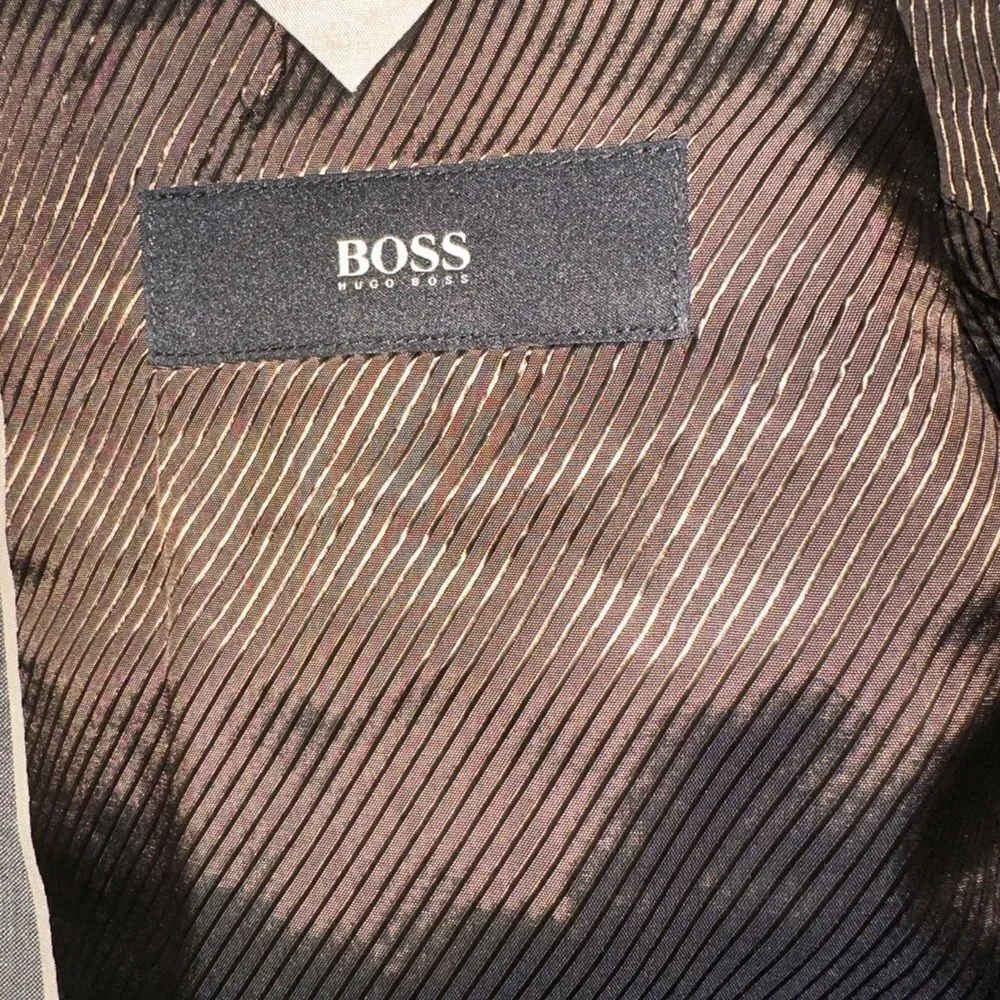 Stunning Hugo Boss Suit made from Mohair Wool